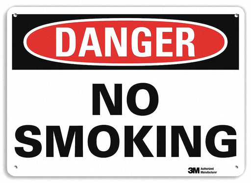 Danger Sign 7 inx10 in Plastic