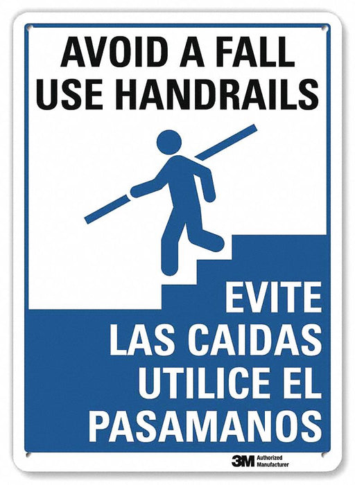 Safety Sign 14 in x 10 in Aluminum