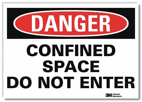 Danger Sign 10inx14in Reflctv Sheeting