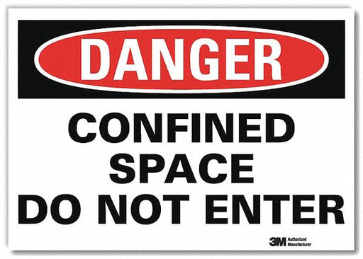 Danger Sign 7inx10in Reflective Sheeting