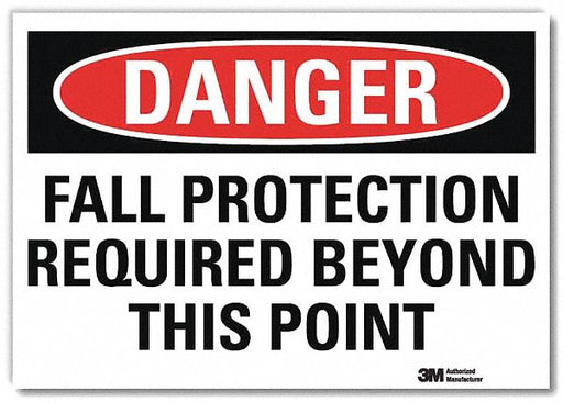 Danger Sign 7inx10in Reflective Sheeting