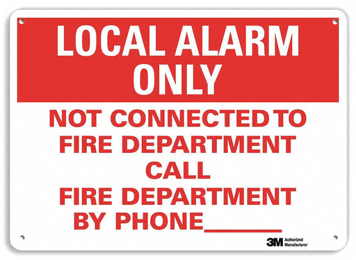 Caution Sign 7 in x 10 in Plastic