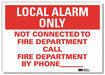 Notice Sign 14x10in Reflective Sheeting