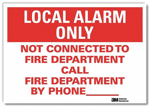 Notice Sign 14x10in Reflective Sheeting