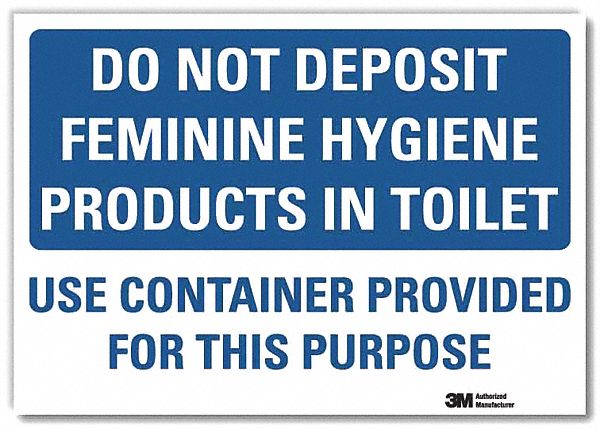 Safety Sign 5inx7in Reflective Sheeting