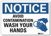 Notice Sign 7inx10in Reflective Sheeting