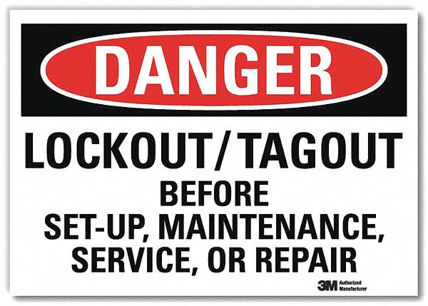 Danger Sign 7inx10in Reflective Sheeting