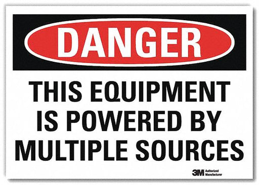 Danger Sign 7inx10in Reflective Sheeting