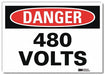 Danger Sign 10inx14in Reflctv Sheeting