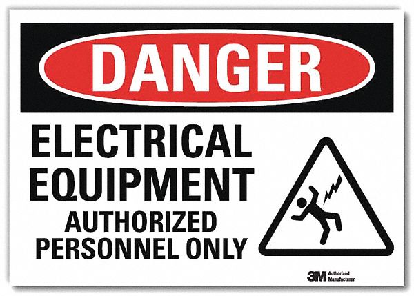 Danger Sign 7inx10in Reflective Sheeting