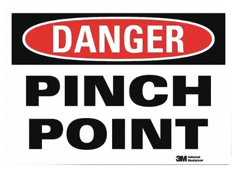 Danger Sign 7inx10in Reflective Sheeting