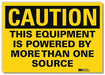 Caution Sign 7inx10in Reflctv Sheeting