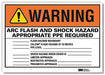 Warning Sign 7inx10in Reflctv Sheeting