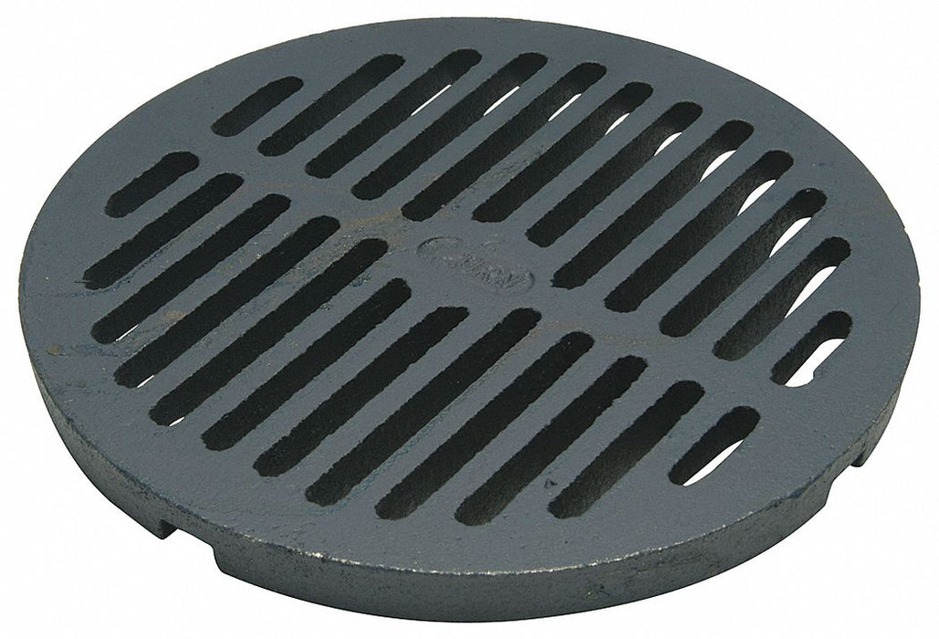 Floor Grate Cast Iron 8 In Dia.