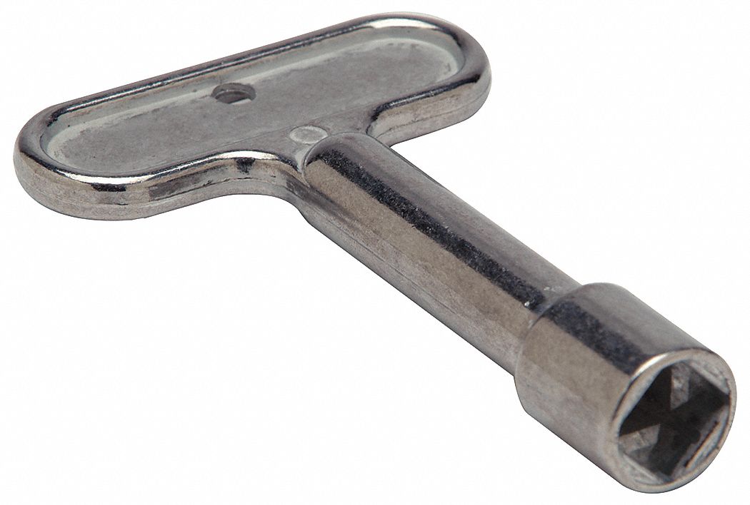 Hydrant Key Zinc 3-1/4 In L