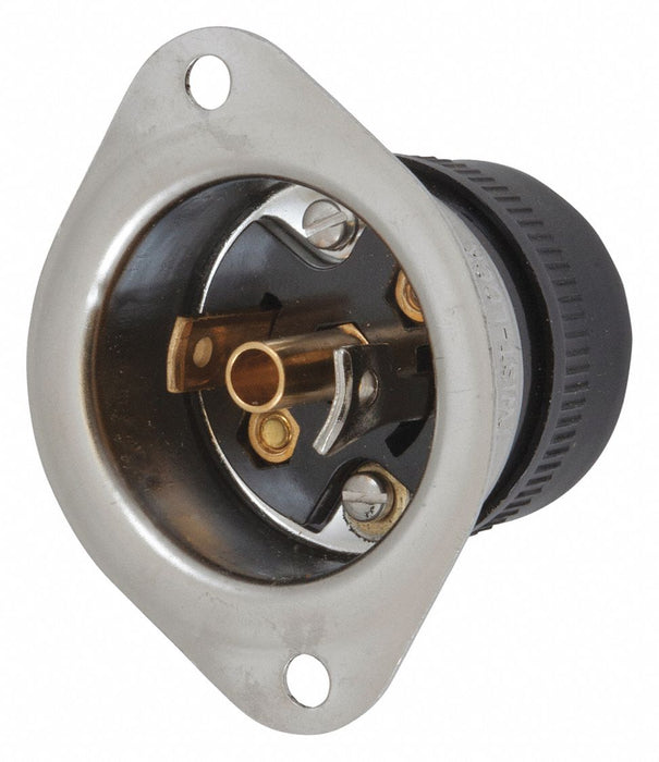 Midget Locking Flgd Inlet Nema Ml-2P