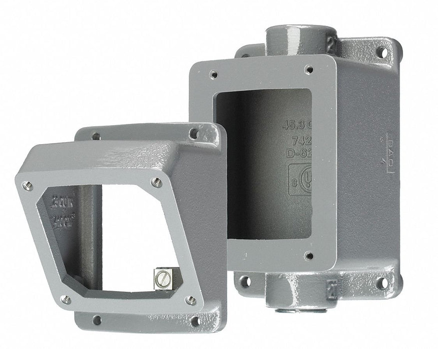 Angle Adapter And Back Box  30 Amp