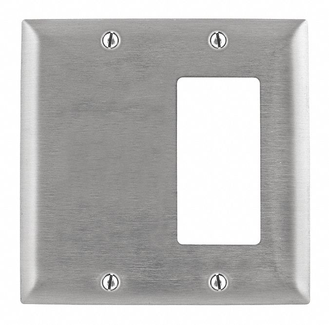 Hubbel Ss1426 2Gang 1Blank 1Decora