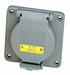 WT Lck Recpt 50 A Blk Steel NoNEMA 1Gng