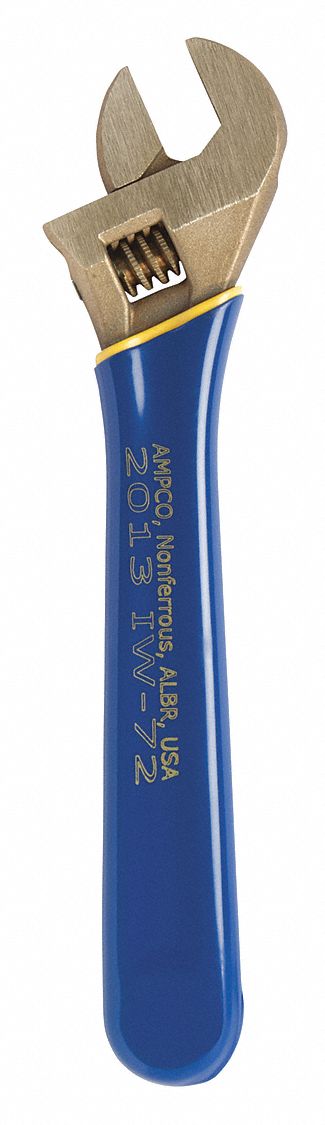 Adj. Wrench Aluminum Bronze Natural 10 