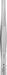 Tweezers SS 4 3/4 L Straight Point