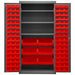 K4918 Bin Cabinet 72 x36 x24 Gray 102RedBns