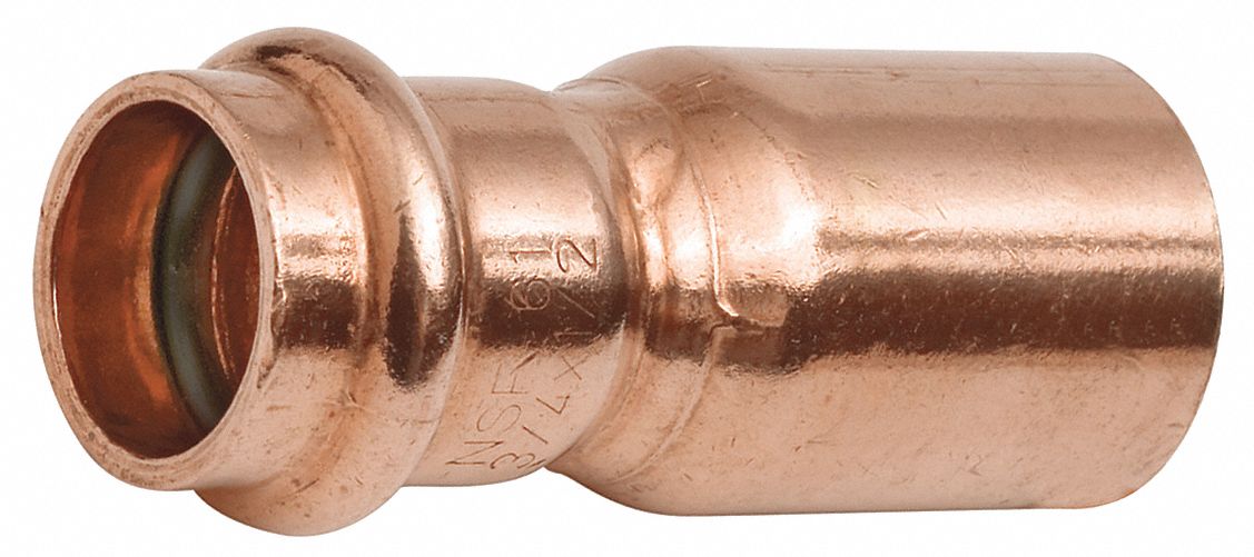 Strt Copper FTG 2 in Press-fit 1/2 in