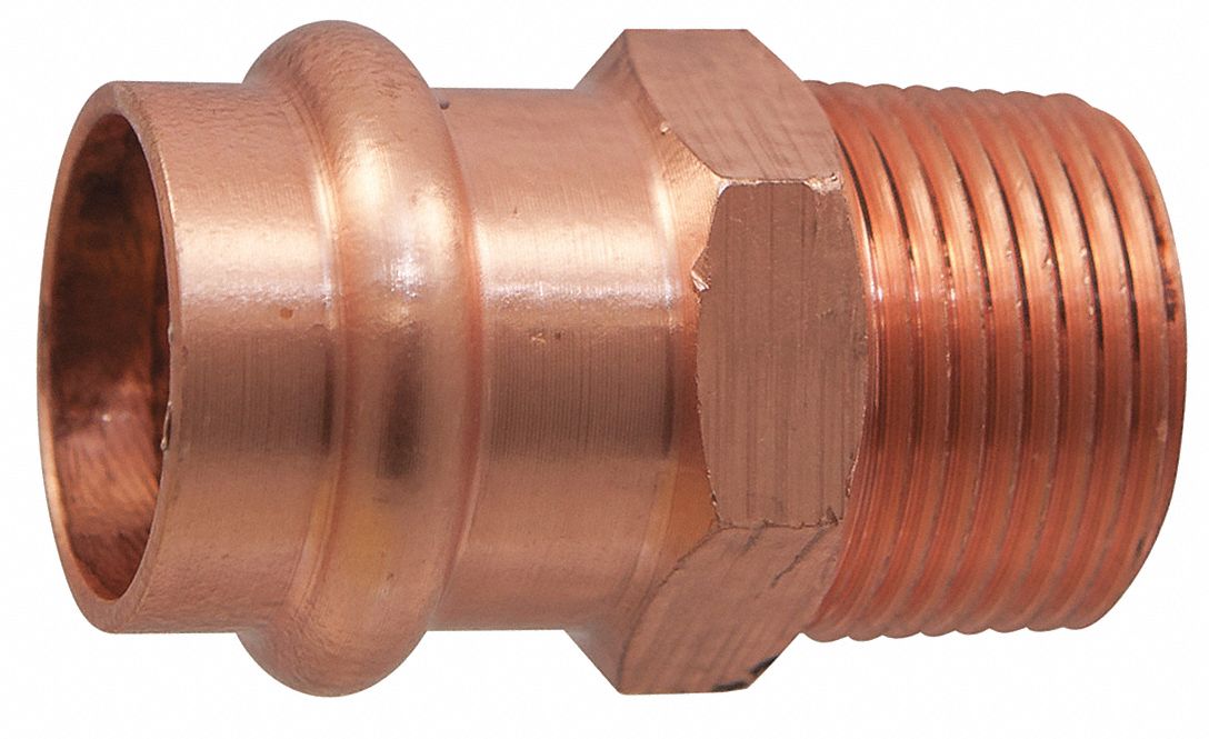 Strt Copper Press-fit11/2in 11/2in