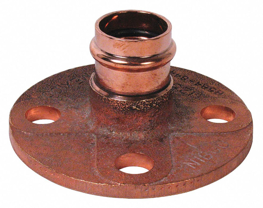 Flange Brass Press-fit 1 1/2  1 1/2 