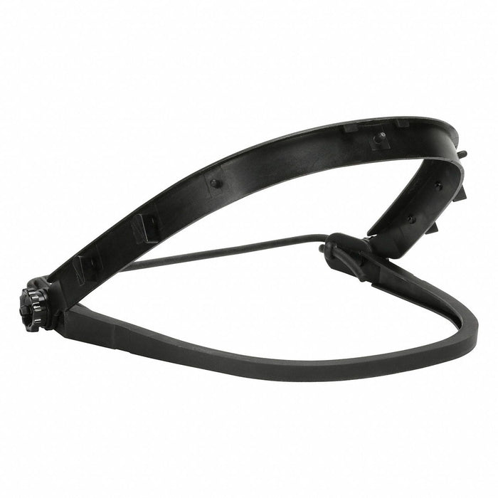FaceShieldBracket Blk Plastic SingleCrwn