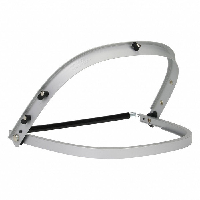 FaceShieldBracket Silver Aluminum