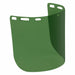 FaceShieldVisor Grn Anti-Fog PC