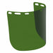 FaceShieldVisor Grn Anti-Fog PC