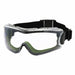 SafetyGoggles SynRubber Clr Wrparound PR