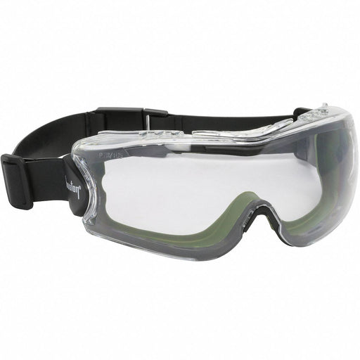 SafetyGoggles SynRubber Clr Wrparound PR