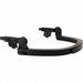 FaceShieldBracket Blk Plastic SingleCrwn