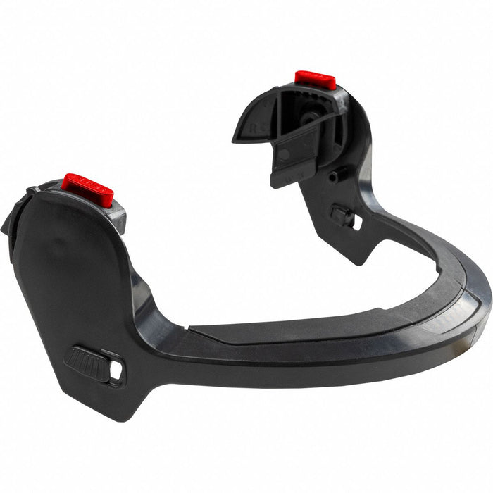 FaceShieldBracket Blk PC SingleCrown