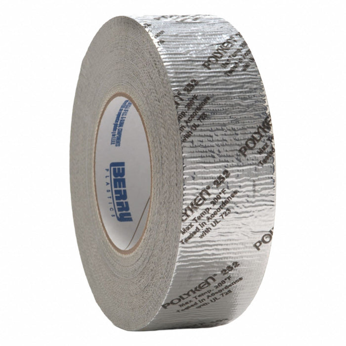 Duct Tape Rubber Cloth Silver