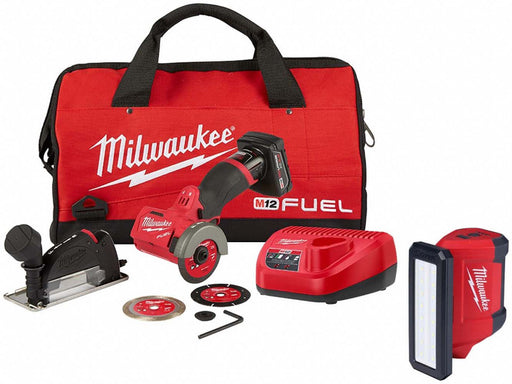 Cut-Off Tool Kit and Light 4.0Ah Battery