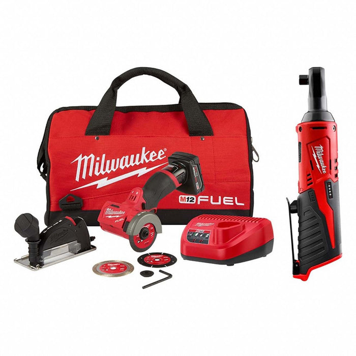Cut Off Saw and Ratchet 12 V