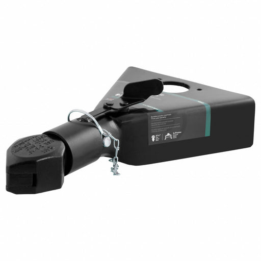 Towing Coupler Black 16-7/8 in Overall L