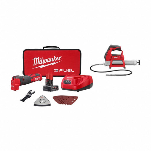 M12 FUEL Oscillating Kit+ M12 Grease Gun