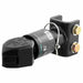 Towing Coupler Black 10-1/2 in Overall L