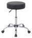 Lab Stool Adjustable Height Black