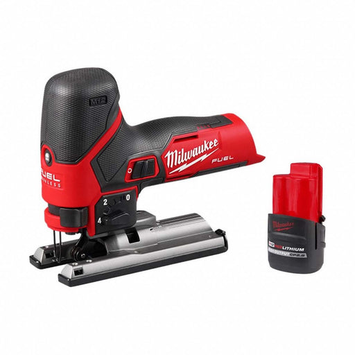 M12 FUEL Jig Saw + M12 HO CP2.5 Battery