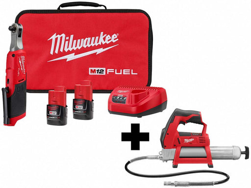 M12 FUEL 3/8 HS Ratchet M12 Grease Gun