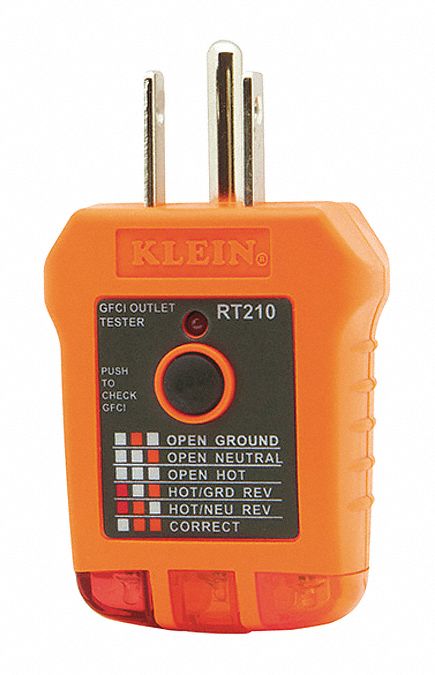 Receptacle Tester GFCI 125V AC