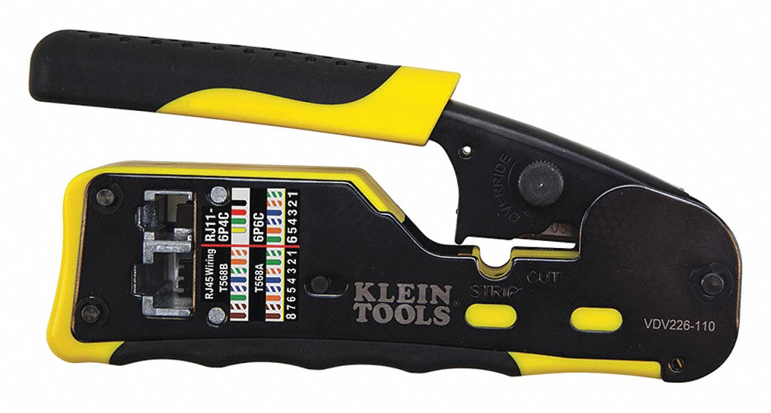Ratchet Crimper Uninsulated 6-3/32 L