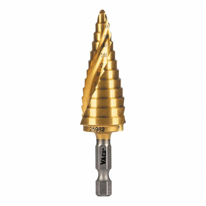 3/16 to 7/8 Step Drill Bit VACO