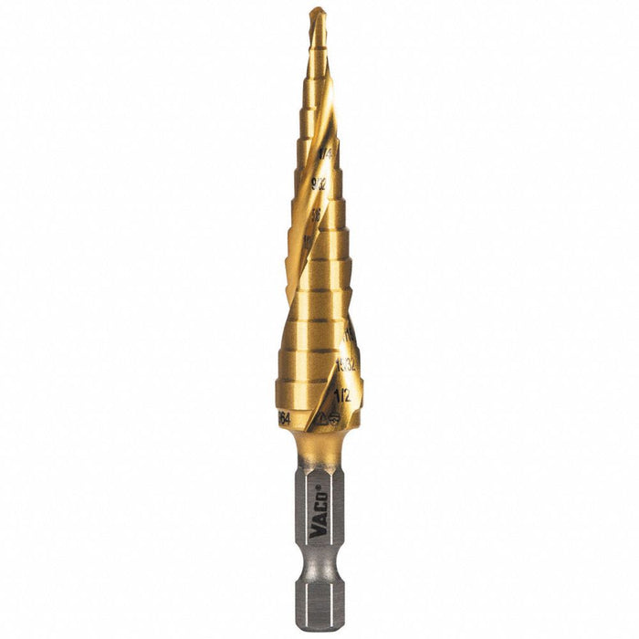 1/8 to 1/2 Step Drill Bit VACO